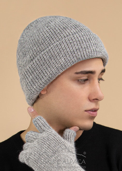 Classic Alpaca Men's Double Knit English Alpaca Hat image 0