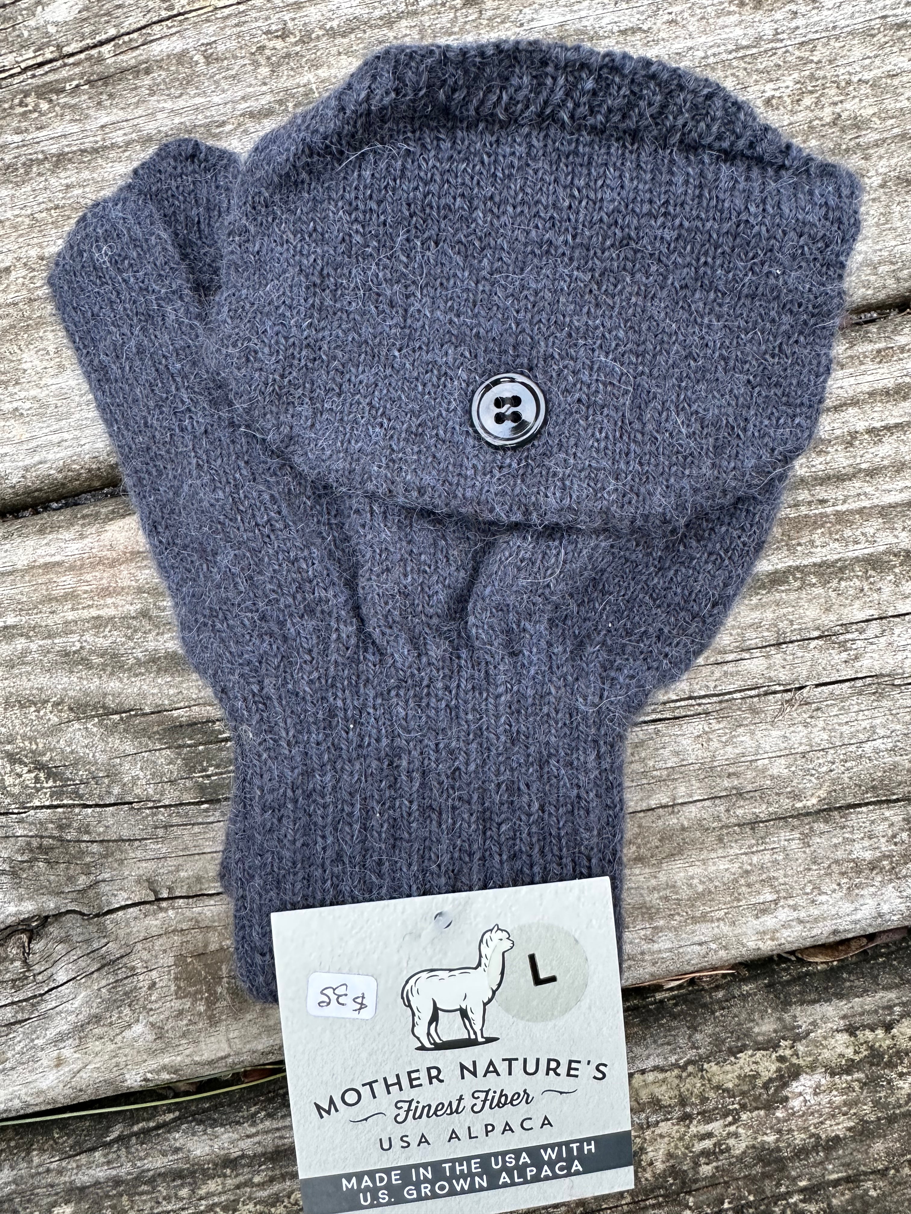 New England Alpaca Fiber Convertible Mitten