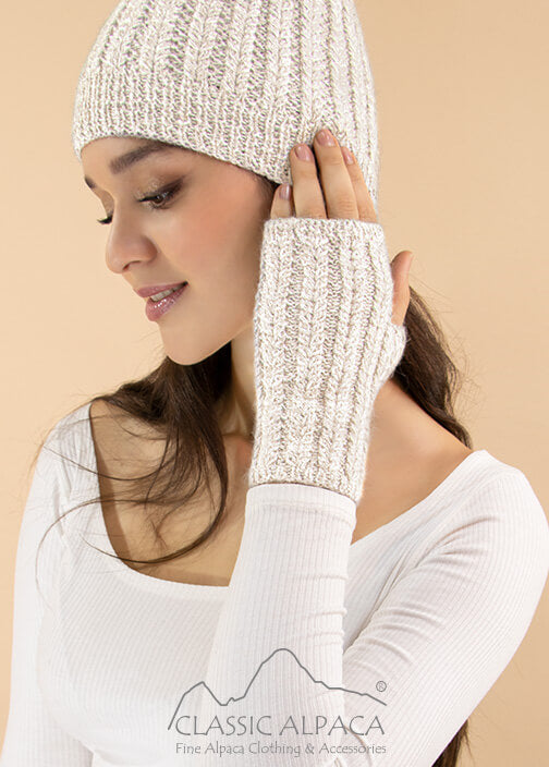 Classic Alpaca Aubrey Fingerless Glove image 1