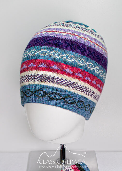 Classic Alpaca Multicolored Juliaca Hat