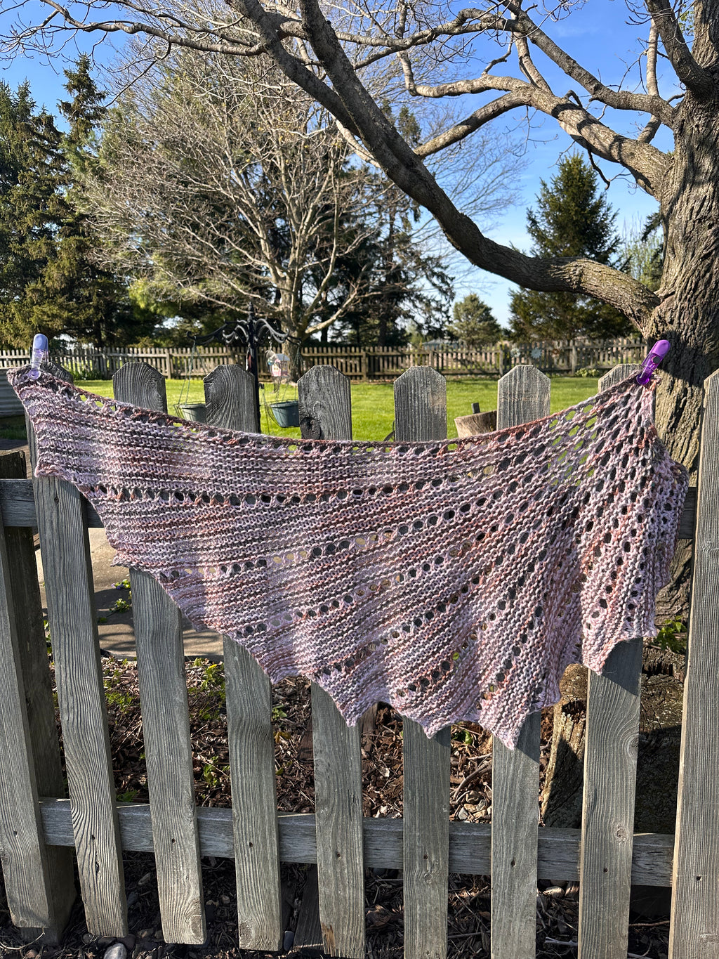 Hand knit Alpaca shawl. Luxury.