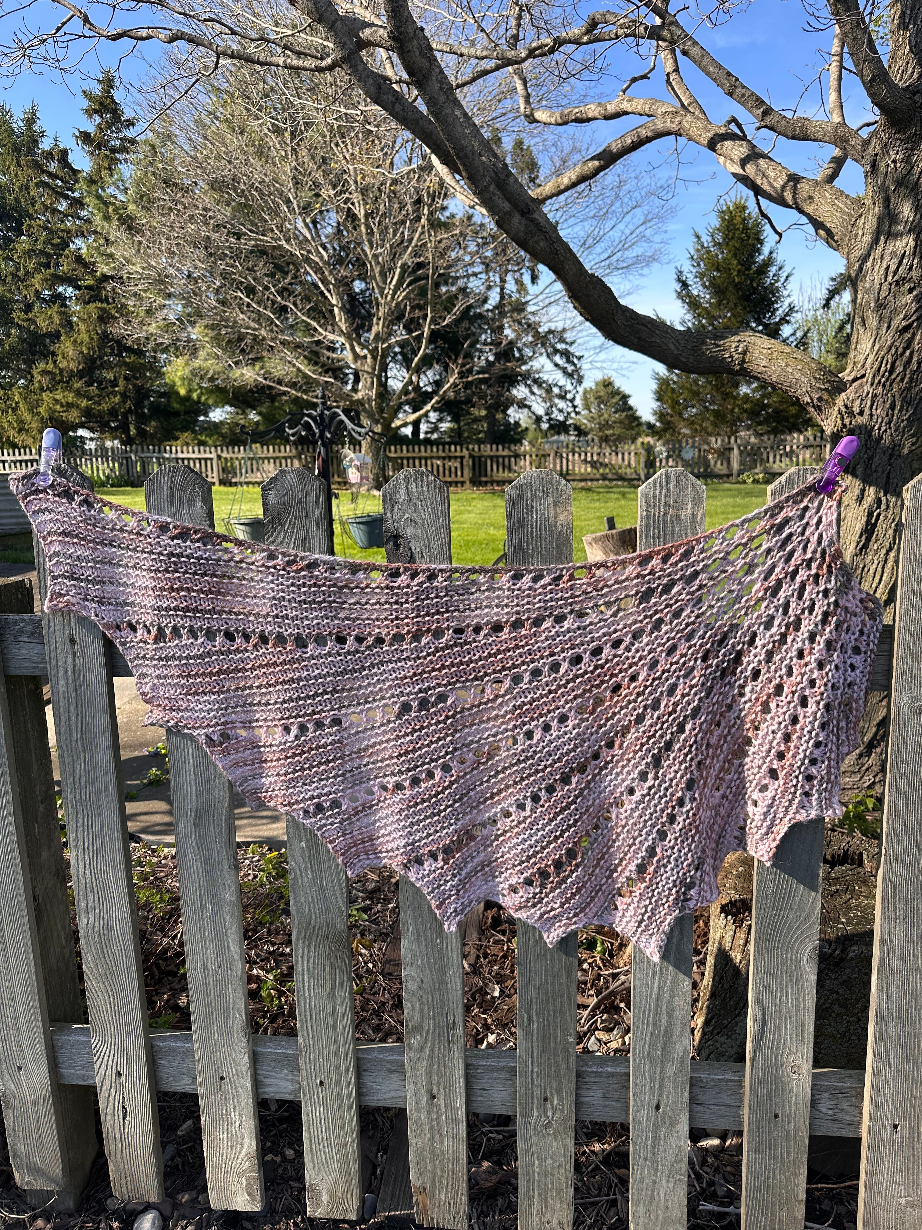 Hand knit Alpaca shawl. Luxury.