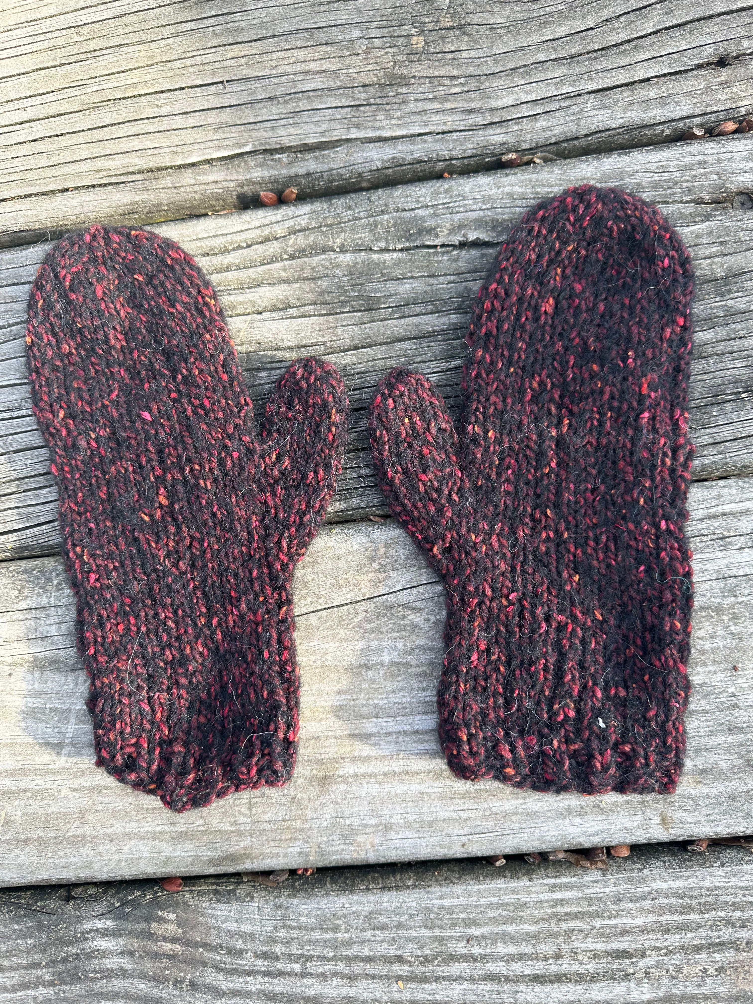 Alpaca Mittens! Soft and Warm.