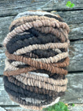 Alpaca rug yarn. 80 yard bumps