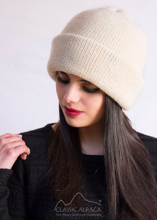 Classic Alpaca Women's Double Knit English Alpaca Hat image 0
