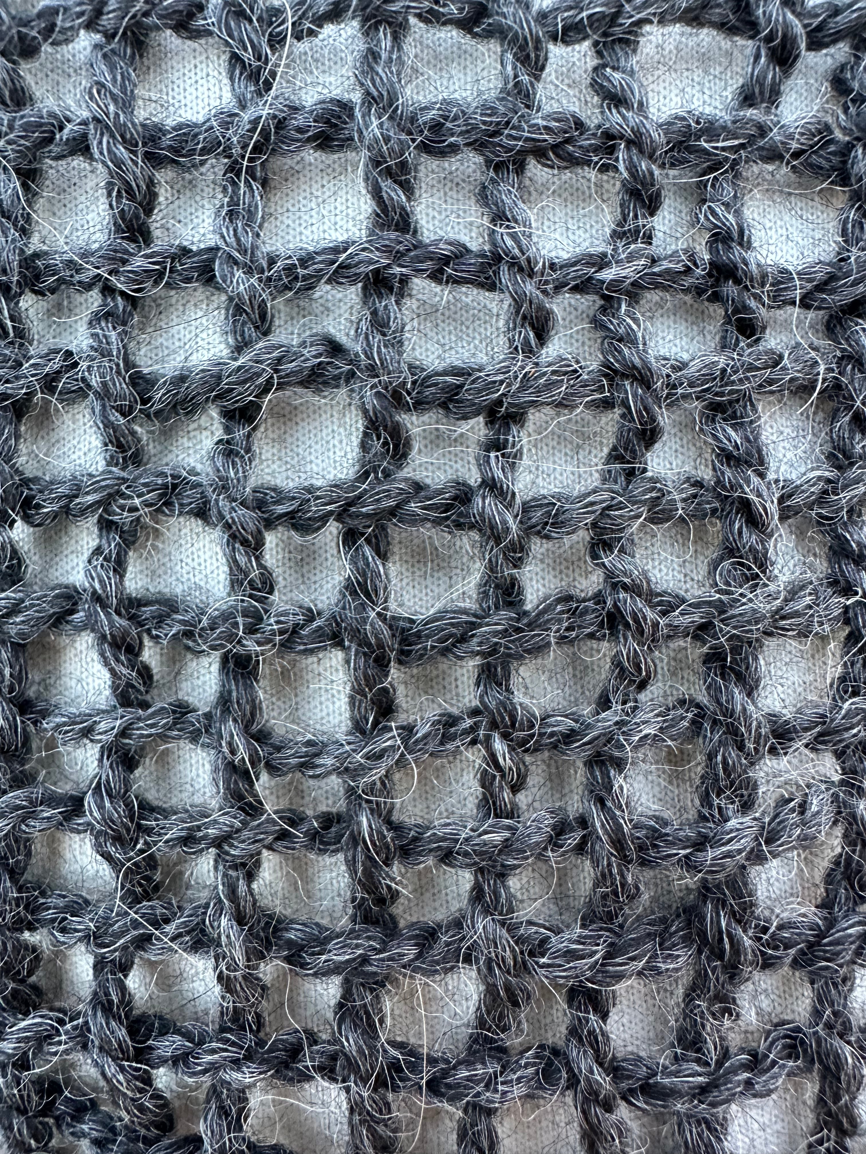 Hand Woven Alpaca Poncho. One Size Fits All.