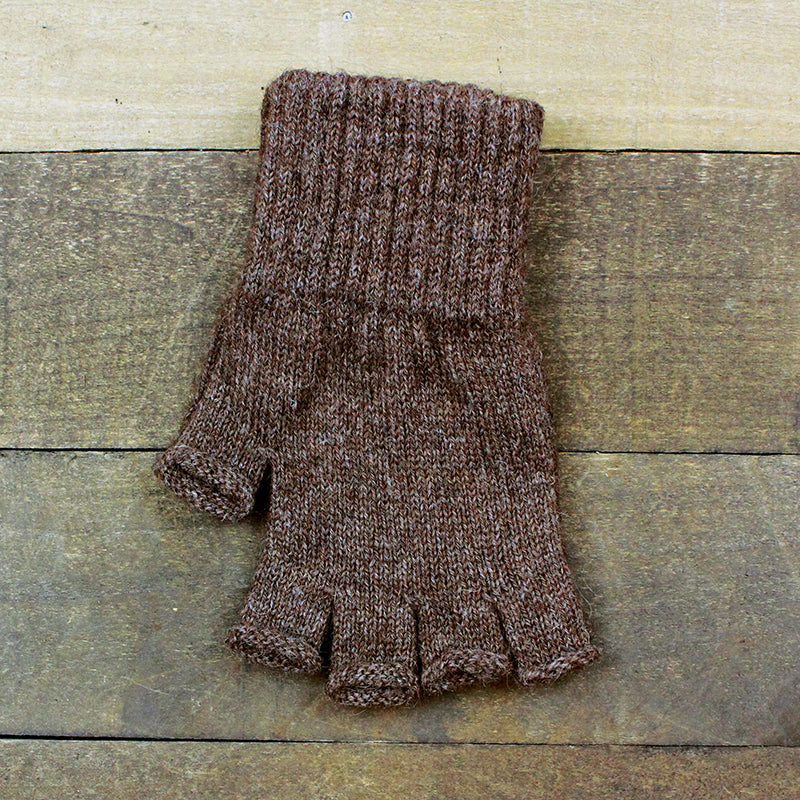 New England Alpaca Fiber Pool Fingerless Gloves