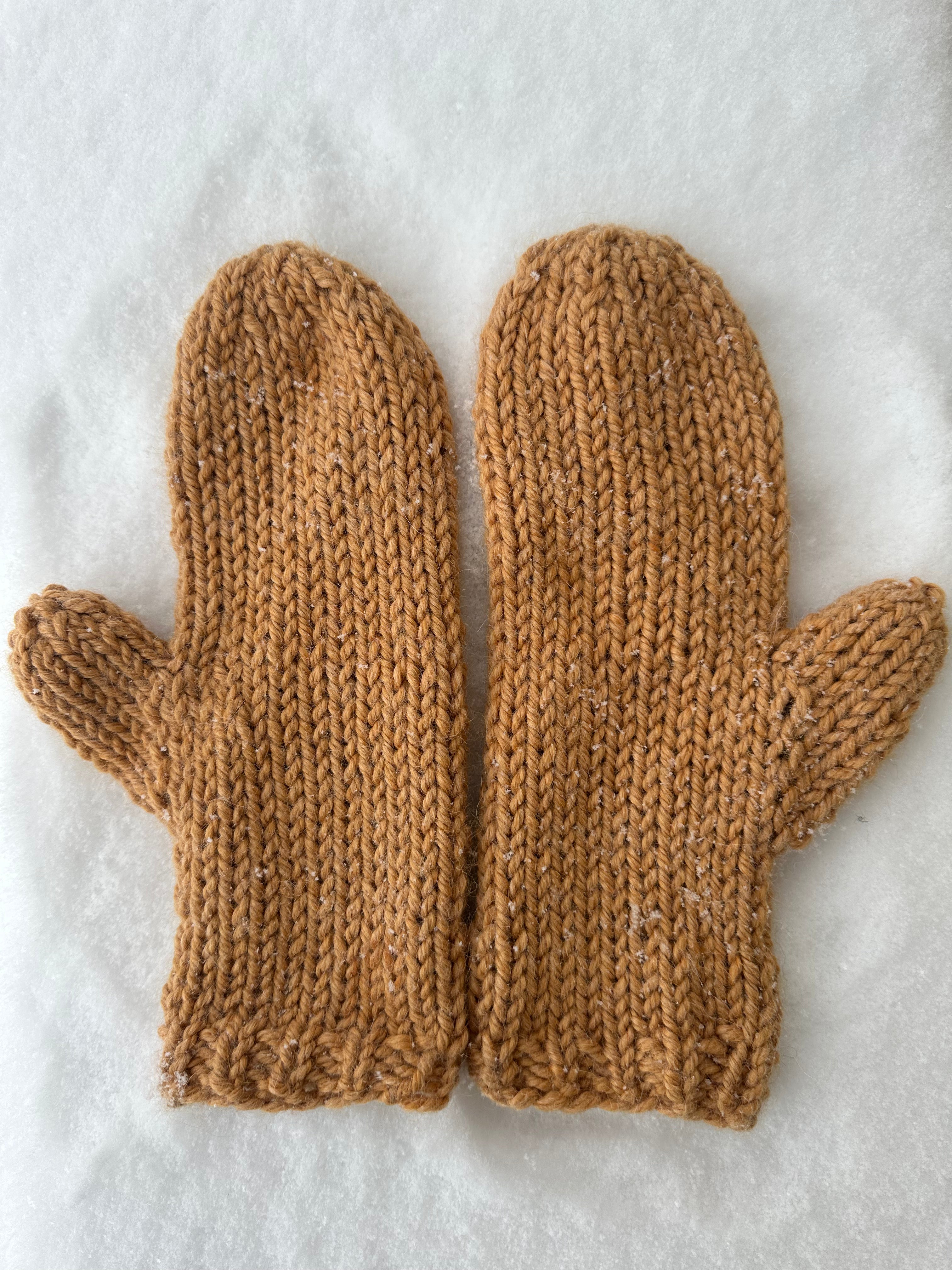 Alpaca Mittens! Soft and Warm.