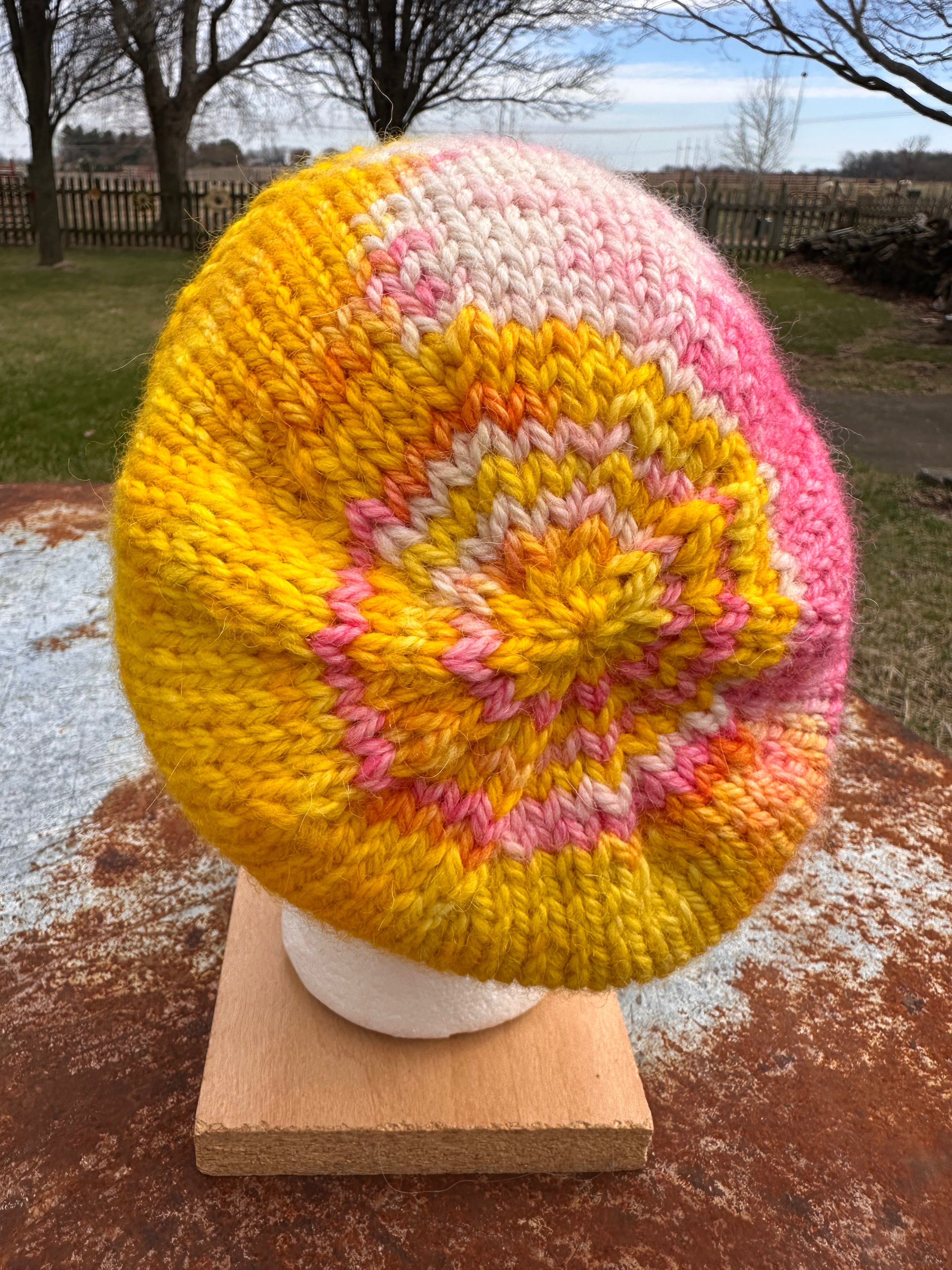 Alpaca Hat! Soft and Warm.