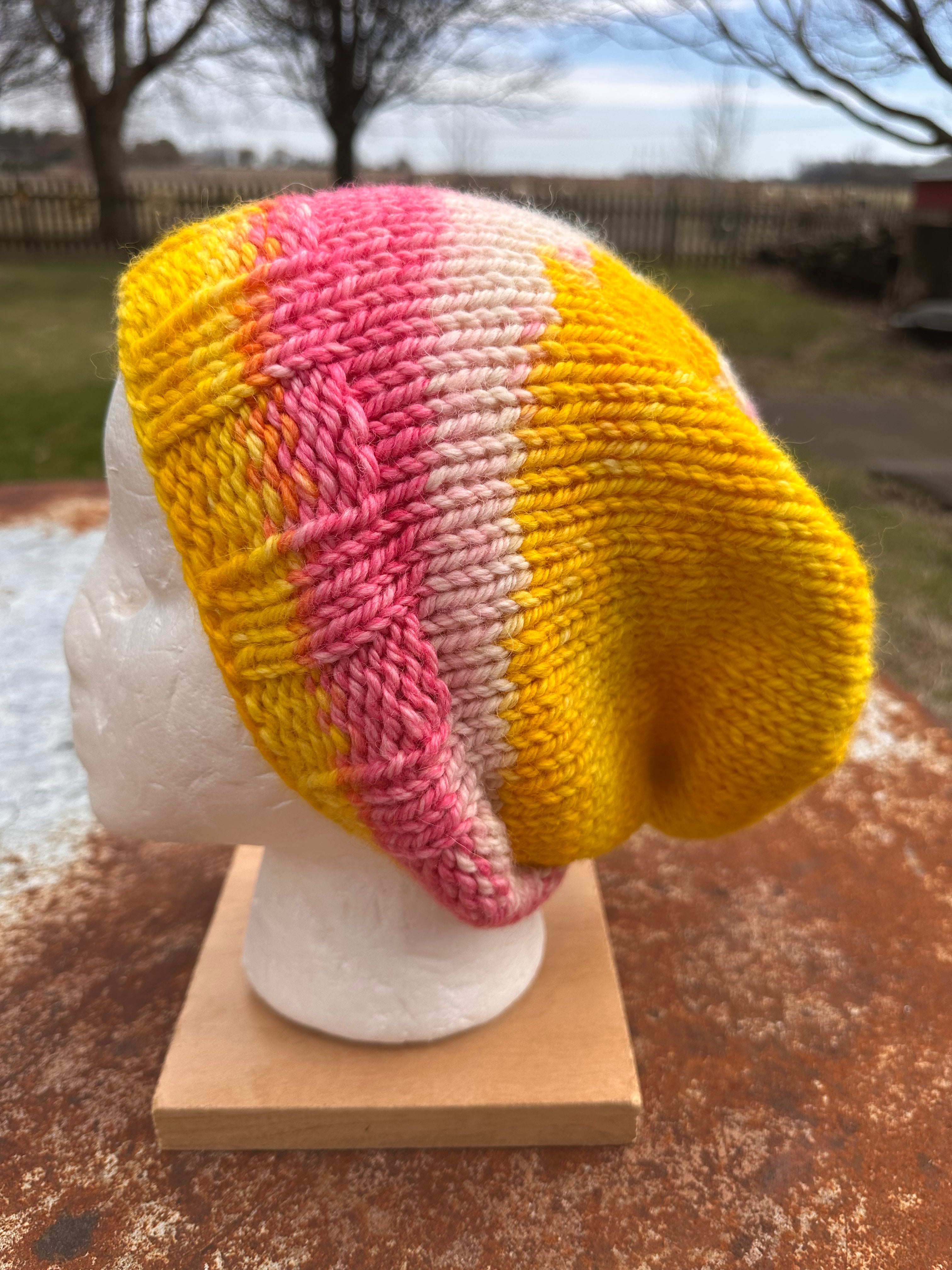 Alpaca Hat! Soft and Warm.