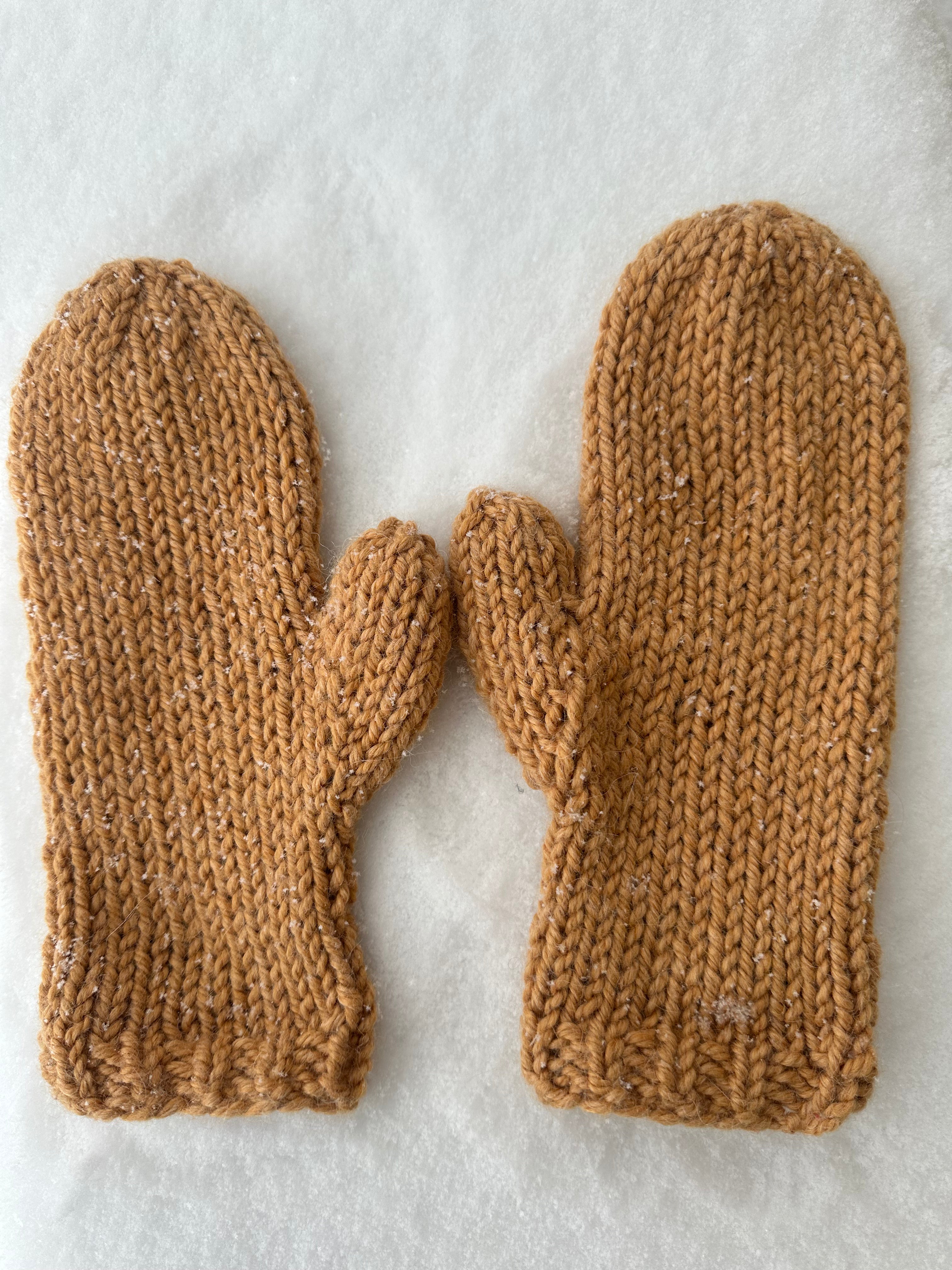 Alpaca Mittens! Soft and Warm.
