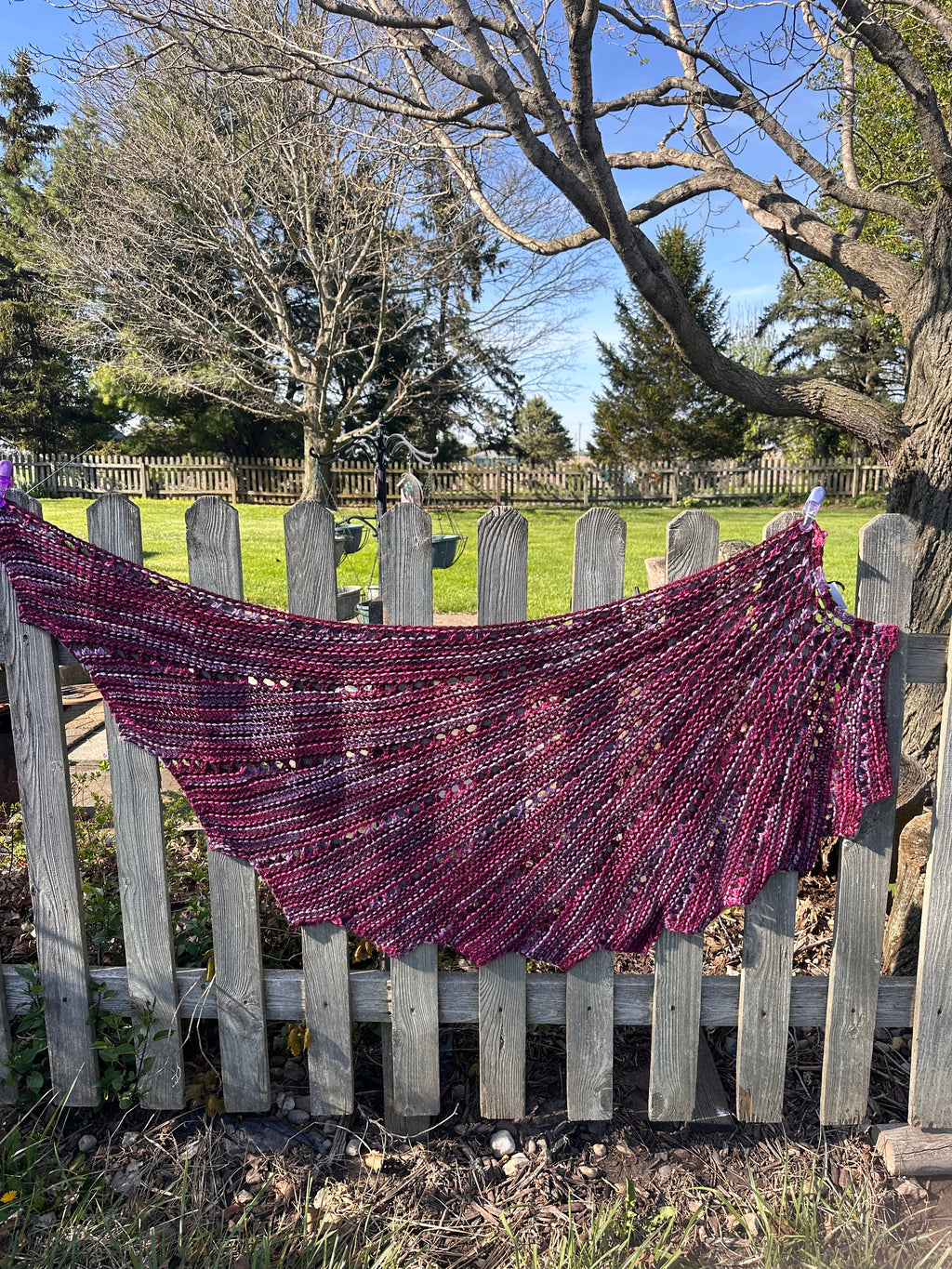 Large Hand knit Alpaca shawl. Luxury.