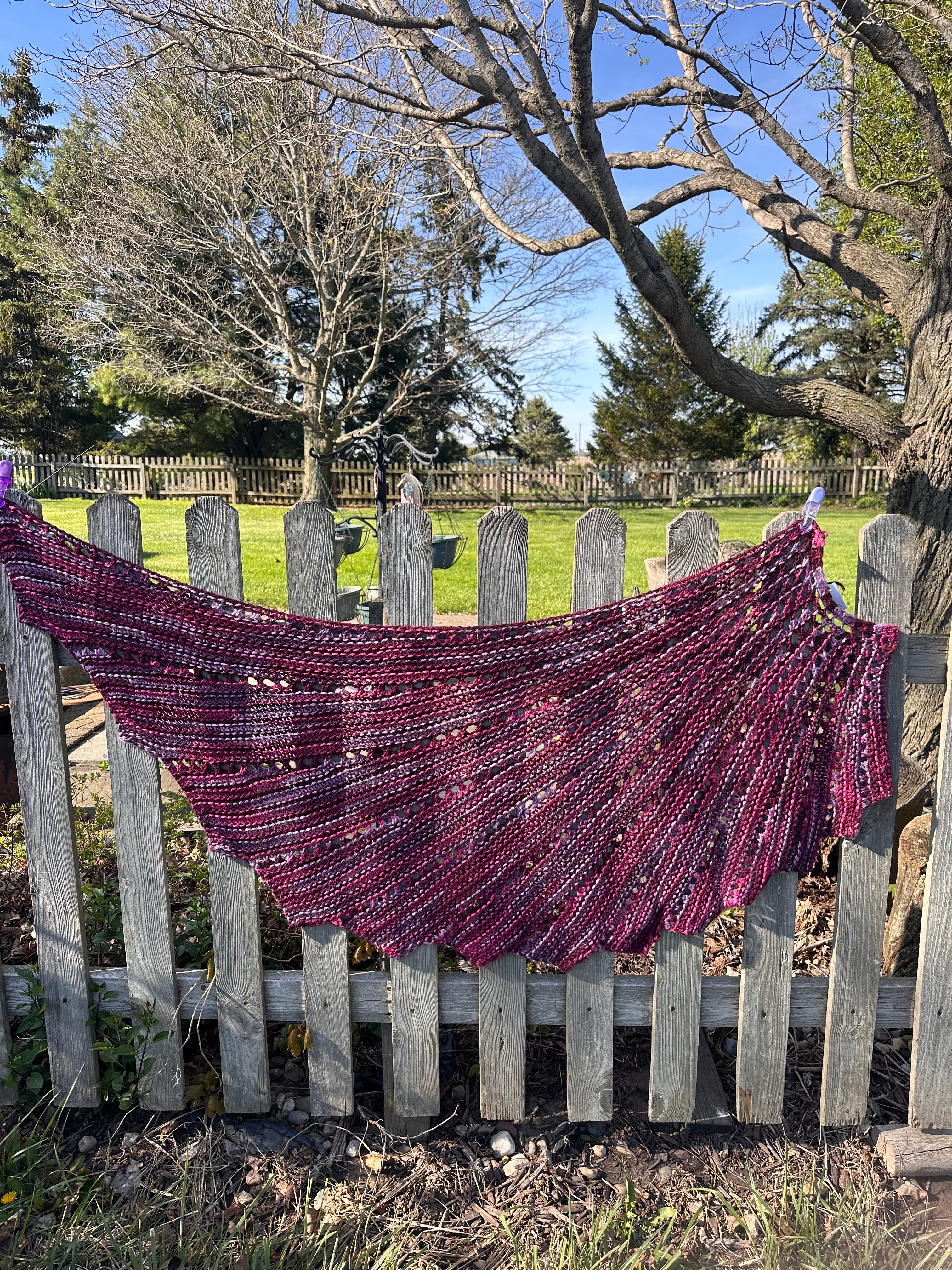 Large Hand knit Alpaca shawl. Luxury.