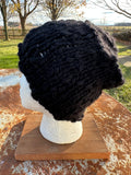 Alpaca/Wool Chunky hat. Hand knit. Natural Fiber. Very soft and warm.