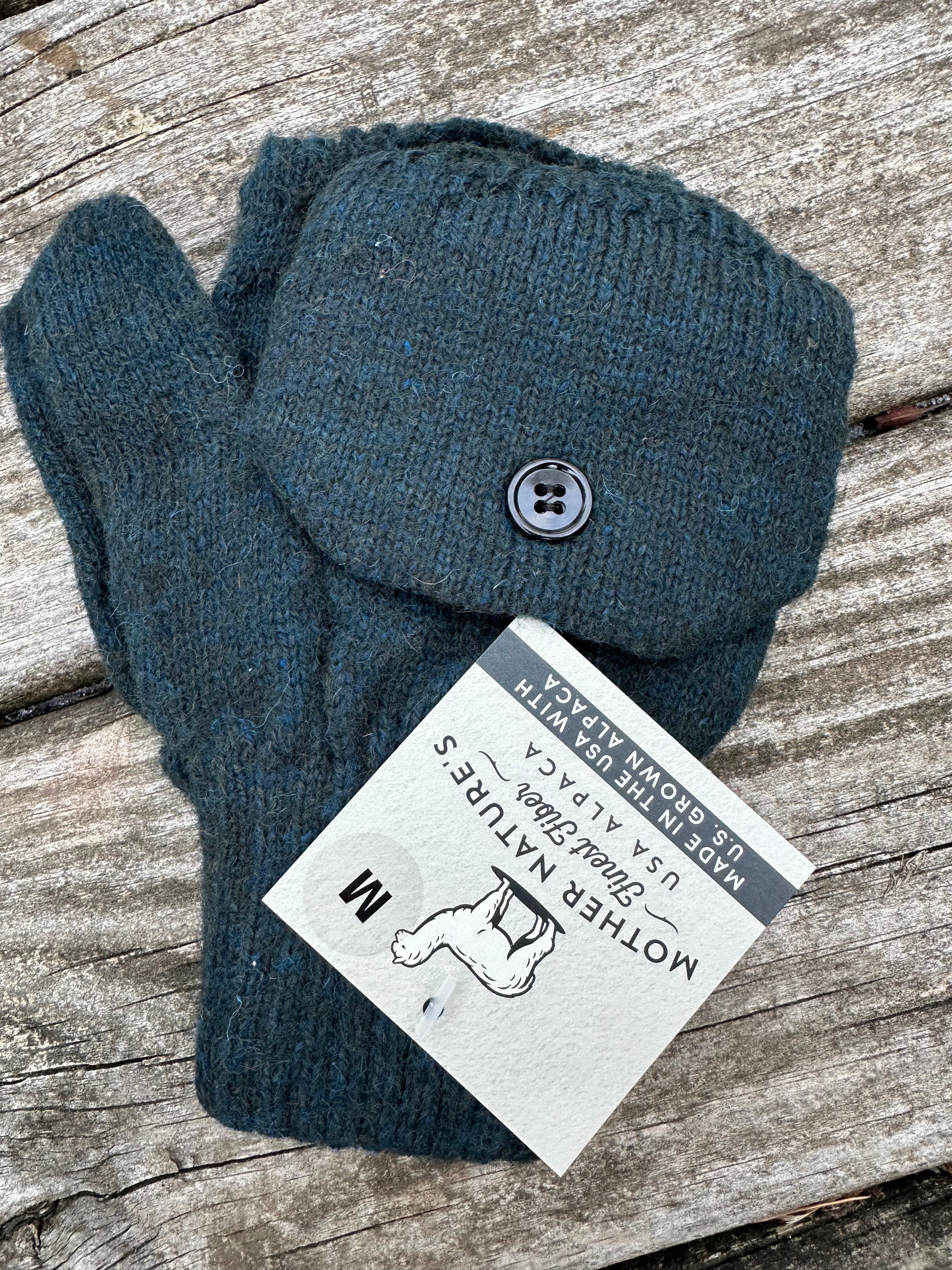 New England Alpaca Fiber Convertible Mitten