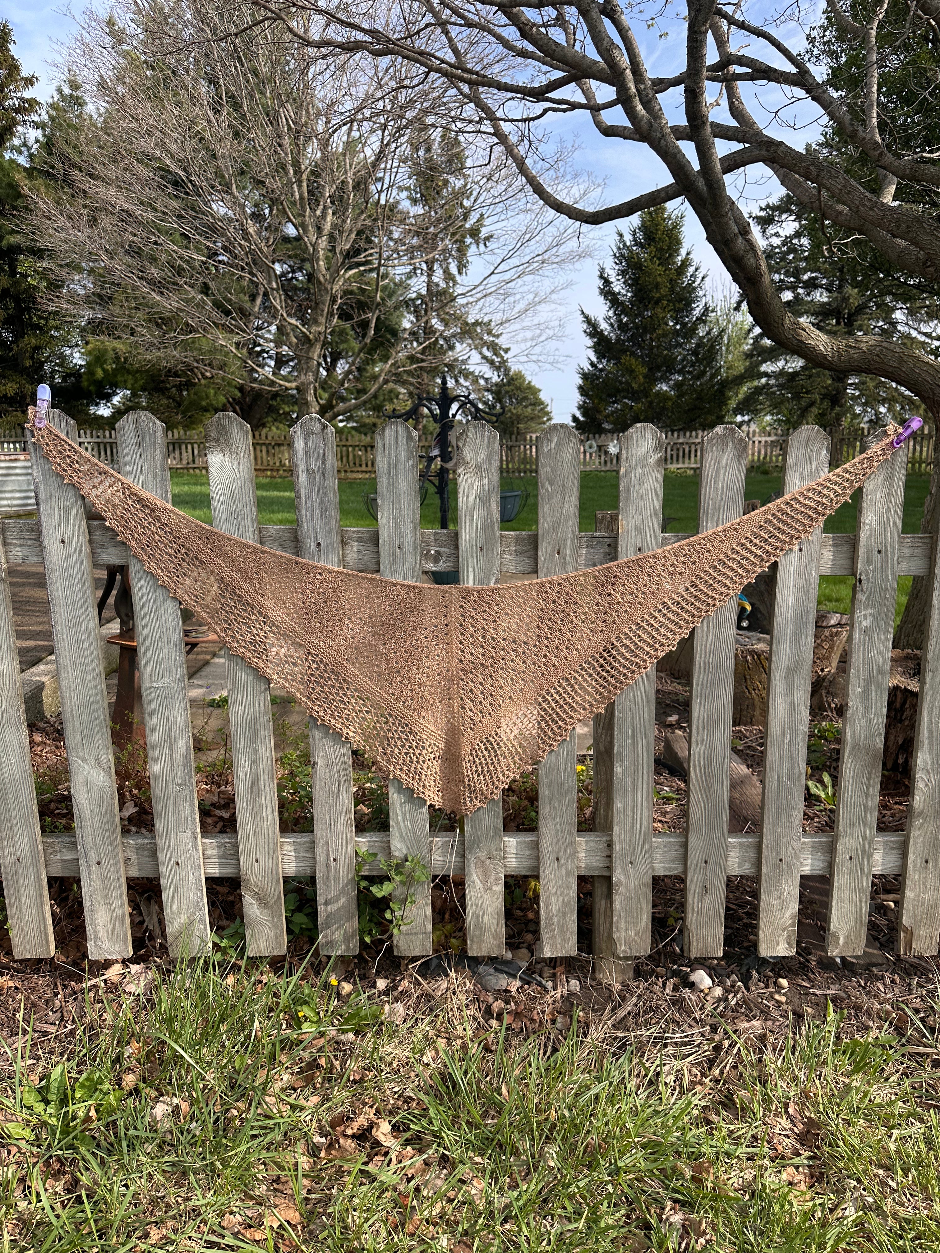 Hand knit 100% Alpaca beaded lace shawl. Luxury.