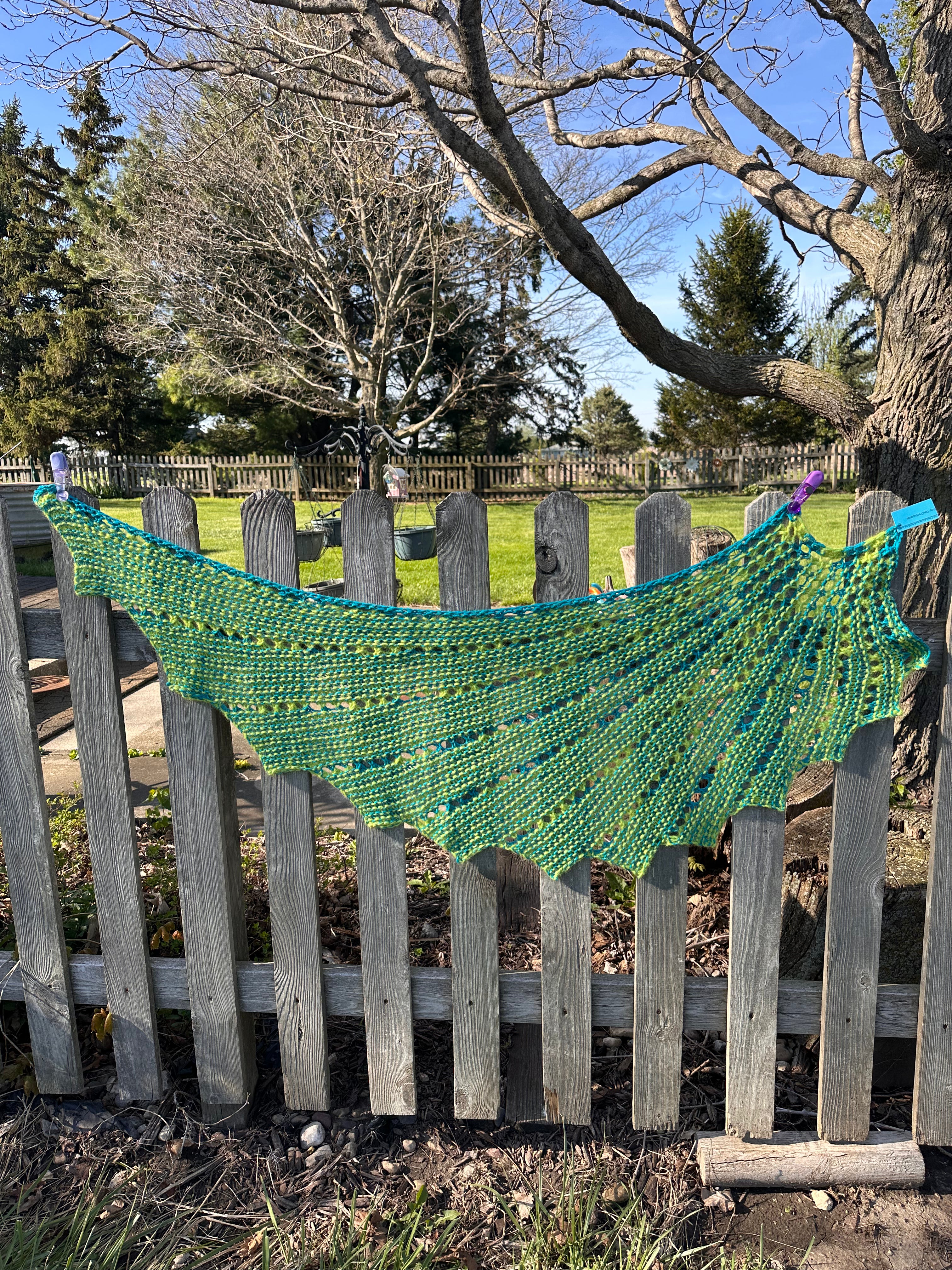 Hand knit Alpaca shawl. Luxury.