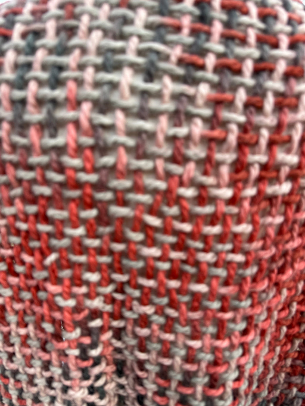 100% Alpaca hand woven shawl with fringe. Very soft and warm.