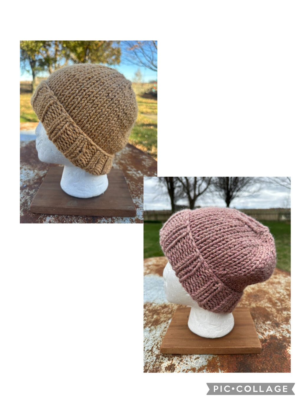 Chunky 100% Alpaca, hand knit winter hat, hand knit.