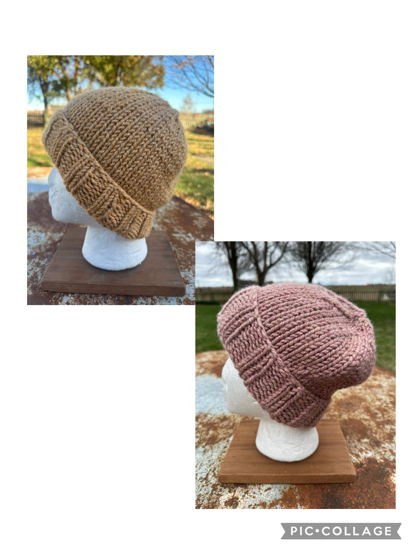Chunky 100% Alpaca, hand knit winter hat, hand knit.