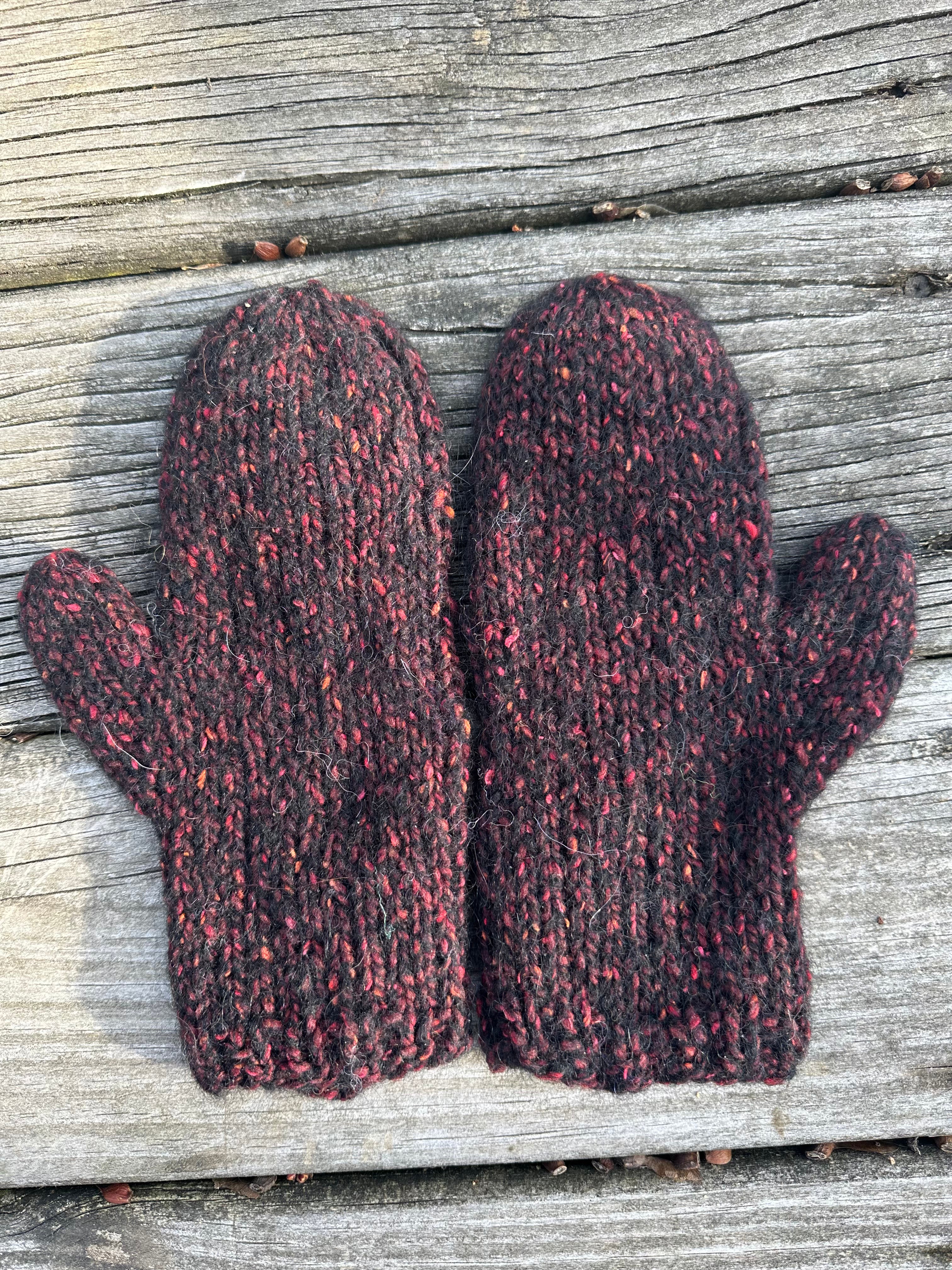 Alpaca Mittens! Soft and Warm.