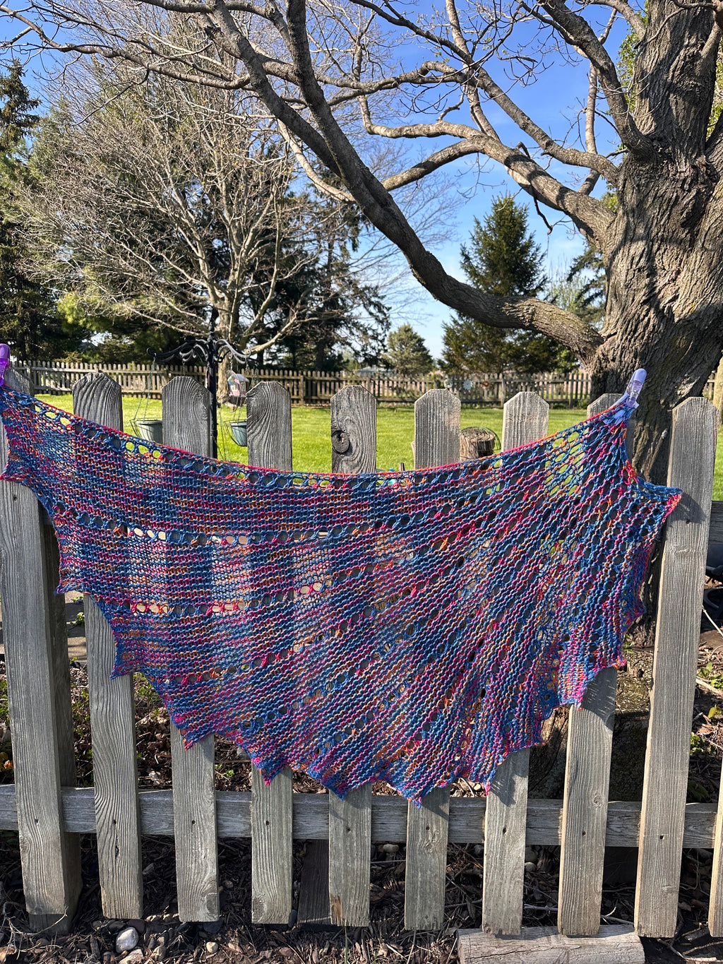 Hand knit Alpaca shawl. Luxury.
