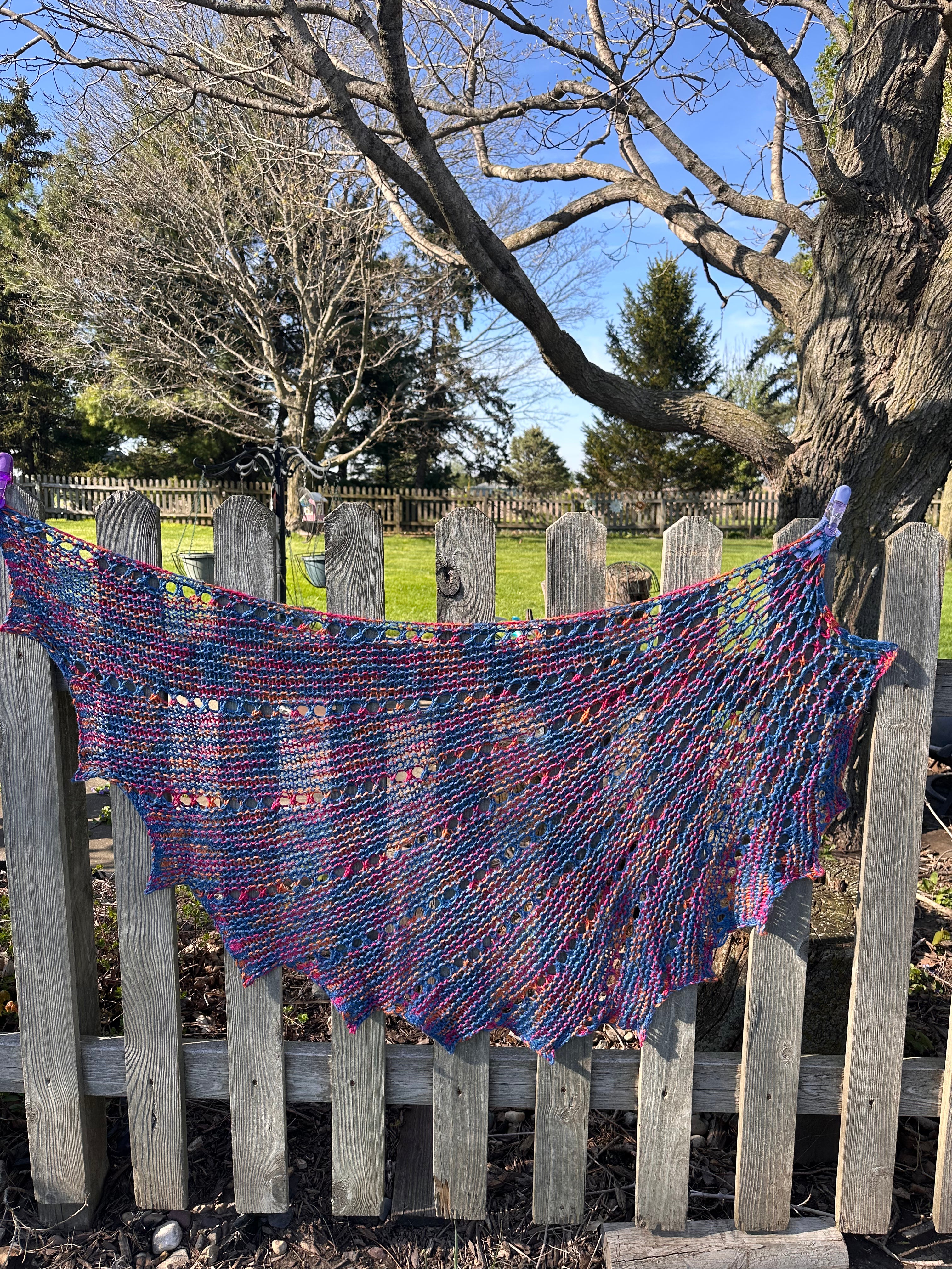Hand knit Alpaca shawl. Luxury.