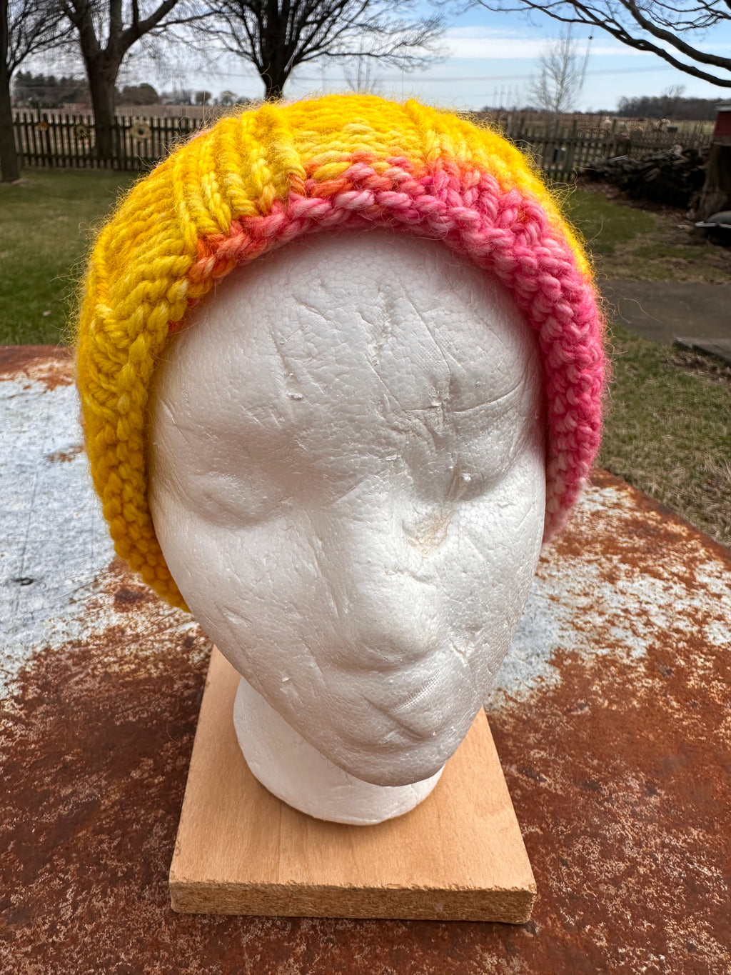 Alpaca Hat! Soft and Warm.