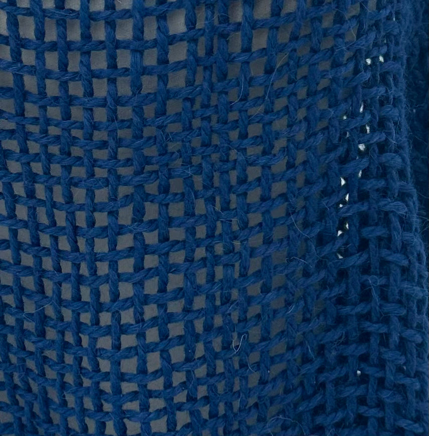 Hand Woven Alpaca Poncho. One Size Fits All.