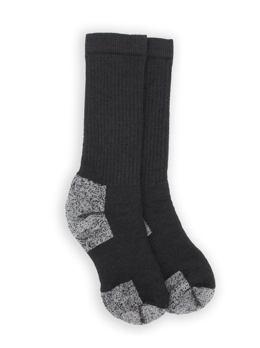 N.E.W. Rain or Shine Alpaca Boot Socks - Black image 0