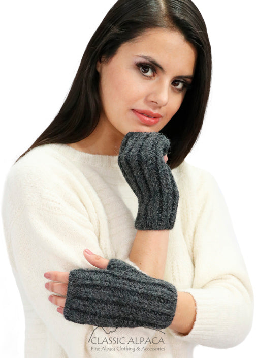 Classic Alpaca Aubrey Fingerless Glove image 0