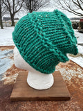 Alpaca hand made chunky hat. Very soft and warm.