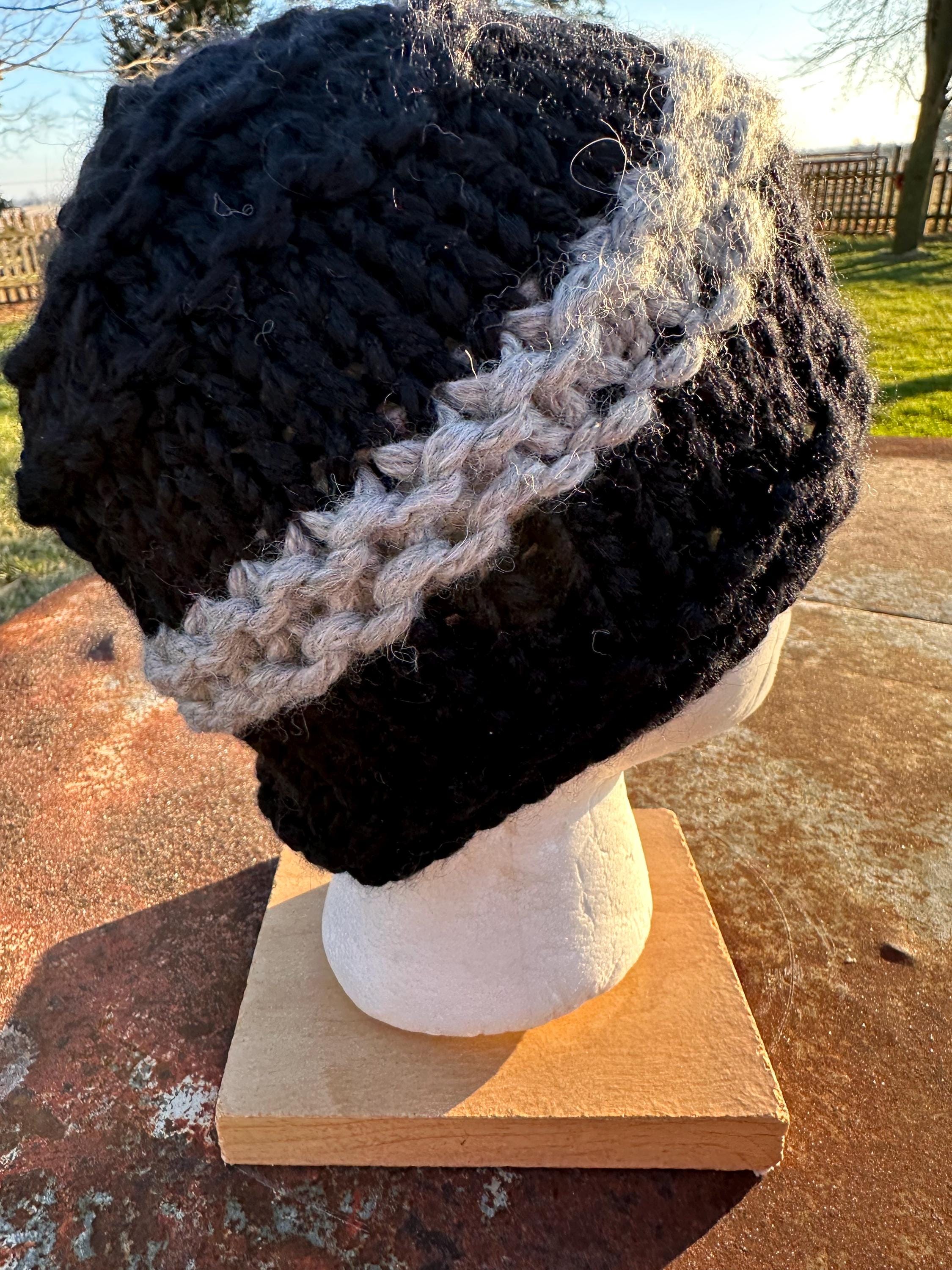 100% Alpaca Chunky hat. Hand knit.