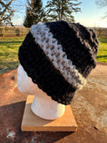 100% Alpaca Chunky hat. Hand knit.