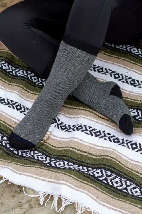 Choice Alpaca Outdoor Adventure Alpaca Sock - Black