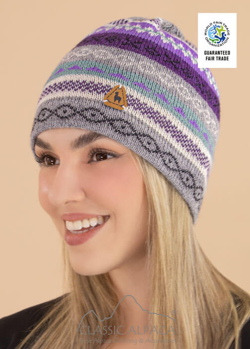 Classic Alpaca Multicolored Juliaca Hat